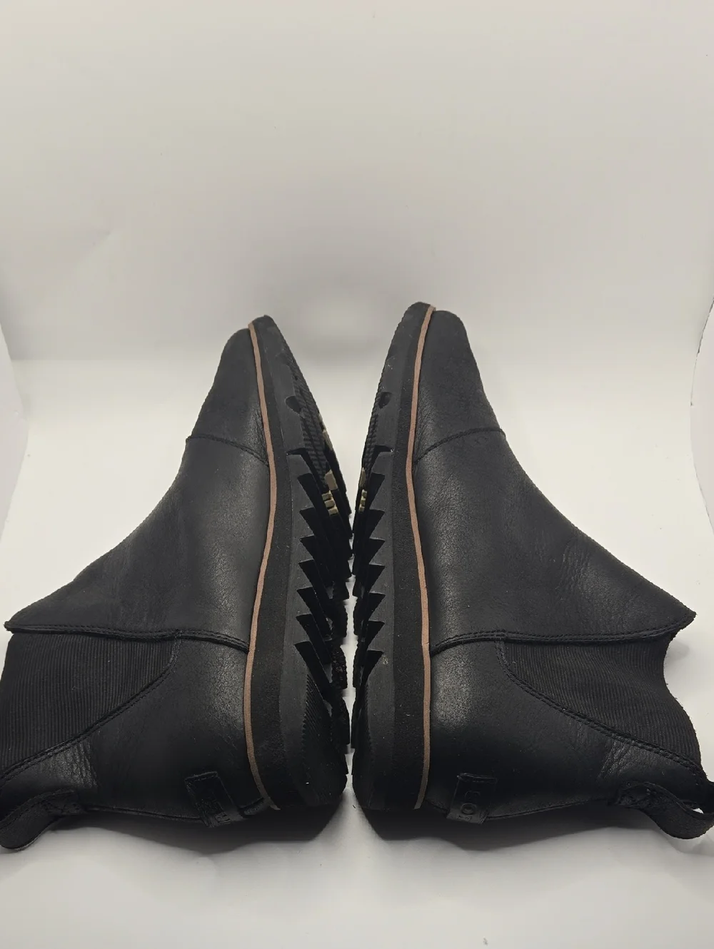 Sorel Women's Harlow Chelsea Waterproof Black Ankle Boots - Sz 9.5